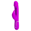 Csiklóizgatós g pont vibrátor Pretty Love Kampas Twinkled Tenderness Purple - akkumulátoros,vízálló