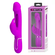 Csiklóizgatós g pont vibrátor Pretty Love Kampas Twinkled Tenderness Purple - akkumulátoros,vízálló