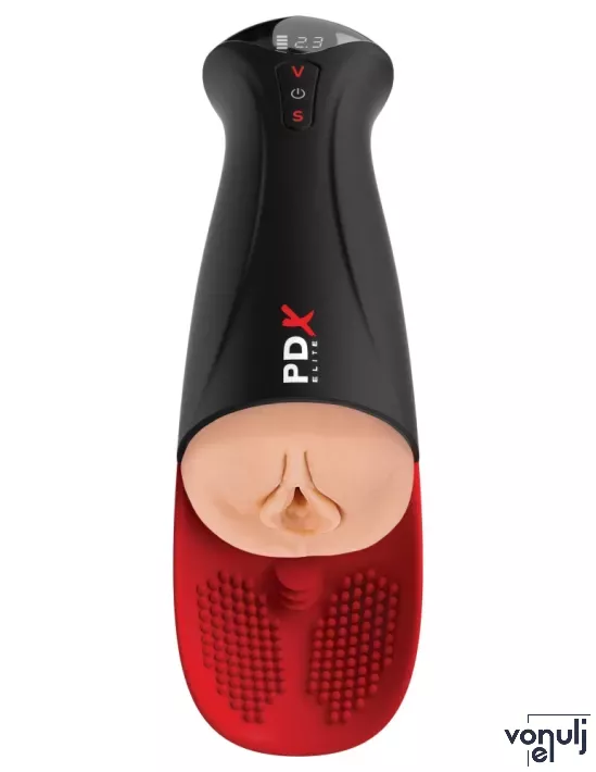 Műpunci maszturbátor PDX Fuck-O-Matic Pro XL Light - akkumulátoros, vízálló