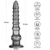 Anál plug Lovetoy 12.5" Vibrax Slider - akkumulátoros, vízálló