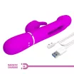 Csiklóizgatós g pont vibrátor Pretty Love Kampas Twinkled Tenderness Purple - akkumulátoros,vízálló