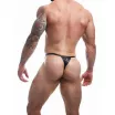 CUT4MEN BL4CK erotikus férfi alsó Boost Black String L - fekete színben, L méretben