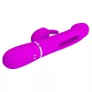 Csiklóizgatós g pont vibrátor Pretty Love Kampas Twinkled Tenderness Purple - akkumulátoros,vízálló