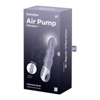 G pont vibrátor Satisfyer Air Pump 1 - akkumulátoros,vízálló
