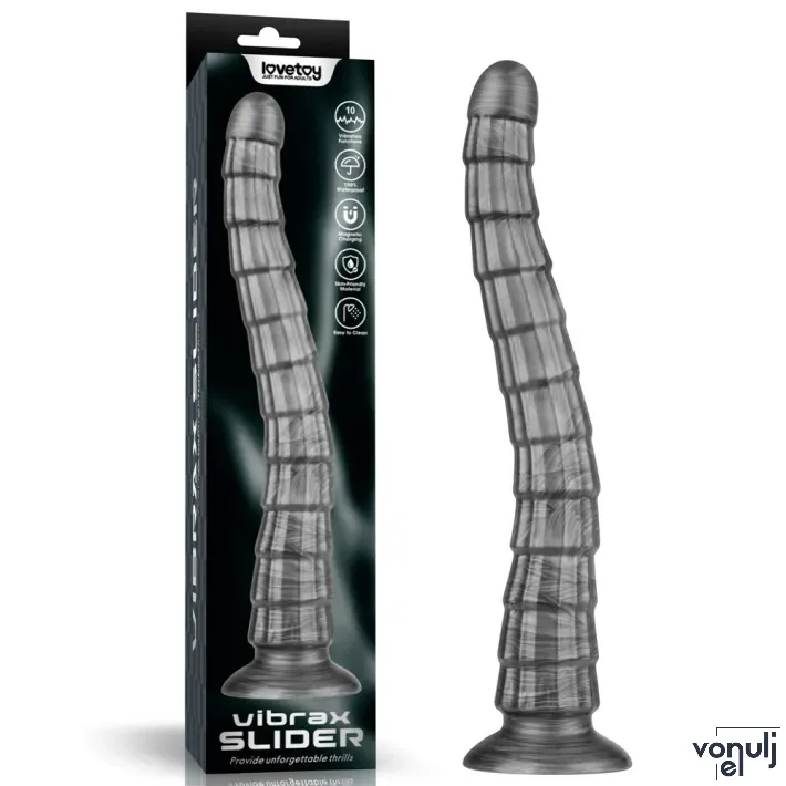 Anál vibrátor Lovetoy 14,5" Vibrax Slider - akkumulátoros,vízálló