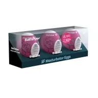 SATISFYER maszturbációs tojás Single Bubble - vízálló, egyszer használatos