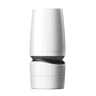 TENGA maszturbátor Aero Silver Ring - vákuumos, vízálló, fehér-ezüst színű design tokban