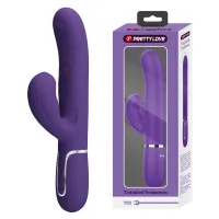 Csiklóizgatós g pont vibrátor Pretty Love Perlita Blue - akkumulátoros,vízálló