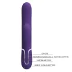 Csiklóizgatós g pont vibrátor Pretty Love Perlita Blue - akkumulátoros,vízálló