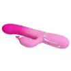 Csiklóizgatós g pont vibrátor Pretty Love Shima Pink - akkumulátoros,vízálló