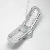 TENGA maszturbátor Flip Zero Gravity White - vákuumos, vízálló, fehér színű tokban