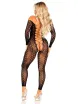 Szexi cicaruha Leg Avenue Footless Lingerie Bodystocking - egy méret