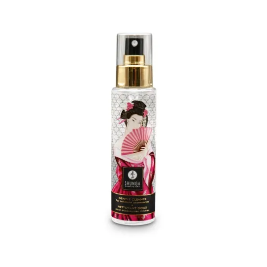 SHUNGA segédeszköz tisztító spray Gentle Toy Cleaner 115 ml - erotikus játékok tisztítására, síkosító eltávolítására