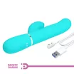 Csiklóizgatós g pont vibrátor Pretty Love Perlita Green - akkumulátoros,vízálló