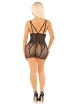 Szexi ruha Leg Avenue Heart Net Mini Dress - egy méret
