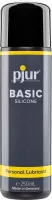 PJUR intim síkosító Basic Silicone Bottle 250 ml - szilikon bázisú, illat- és ízmentes