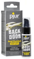 PJUR intim síkosító Back Door Anal Comfort Serum 20 ml - anális, szilikon bázisú, gél állagú, panthenollal a nyugtató hatásért