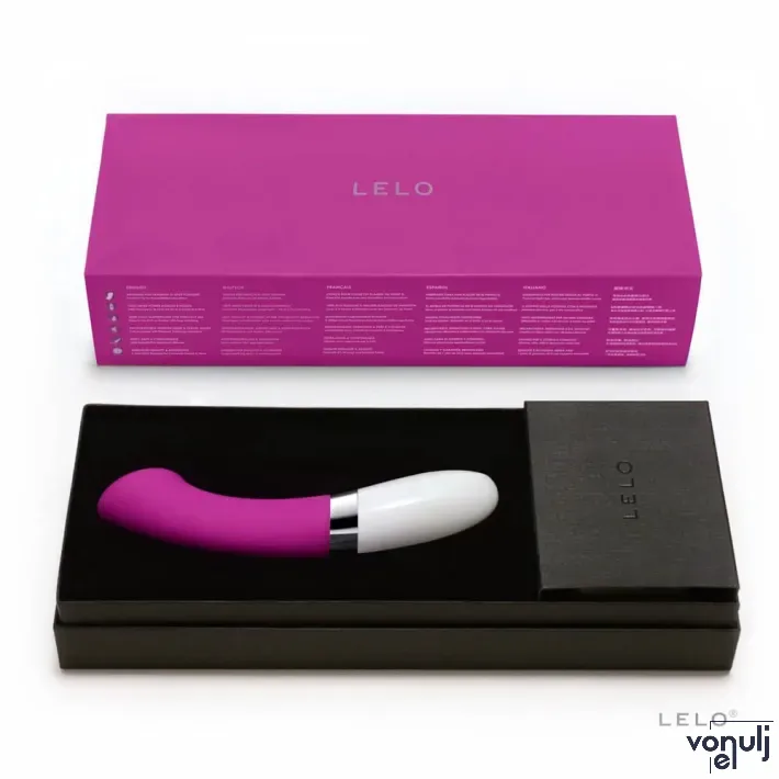 LELO G-pont vibrátor Gigi 2 Deep Rose EU - lila színben, vízálló, akkumulátoros