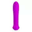 PRETTY LOVE prosztata vibrátor Merlin Purple - lila színben, vízálló, akkumulátoros, extra forgó funkcióval