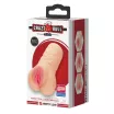 Műpunci maszturbátor Crazy Bull Scarlet Flesh - vízálló