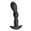PRETTY LOVE análbot Special Anal Massager - fekete színben, vibrátoros, akkumulátoros, 14,5 cm