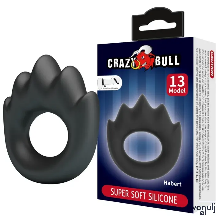 Pénisz gyűrű Crazy Bull Habert - vízálló