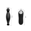 PRETTY LOVE fenékdugó Special Vibrating Anal Stimulation 1 - fekete színben, vibrátoros, vízálló, távirányítóval, elemes