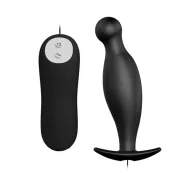 PRETTY LOVE fenékdugó Special Vibrating Anal Stimulation 1 - fekete színben, vibrátoros, vízálló, távirányítóval, elemes