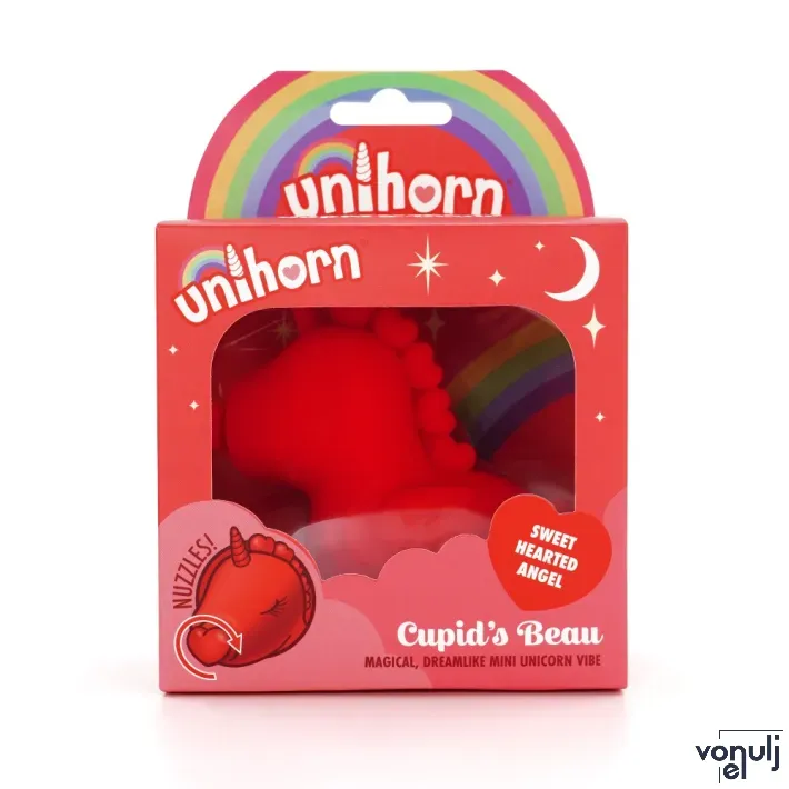 Rezgő csiklóizgató Unihorn Cupid's Beau - akkumulátoros, vízálló