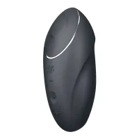 Rezgő csiklóizgató Satisfyer Tap & Climax 1 bluegrey - akkumulátoros,vízálló