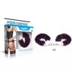 LOVETOY bilincs Fetish Pleasure Fluffy Hand Cuffs Purple - fém, lila plüss borítással