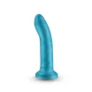 Hajlított műpénisz Ns novelties Royals 6" Charlie Metallic Teal