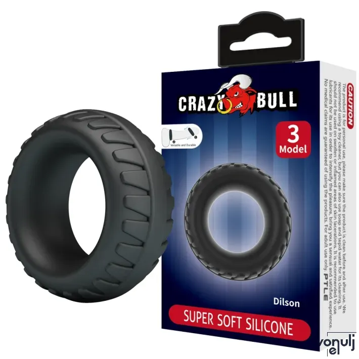 Pénisz gyűrű Crazy Bull Dilson - vízálló