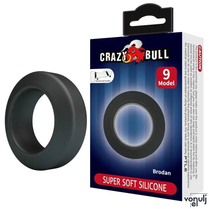 Pénisz gyűrű Crazy Bull Brodan - vízálló