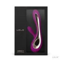 LELO csiklóizgatós vibrátor Soraya 2 Deep Rose - lila színben, vízálló, akkumulátoros