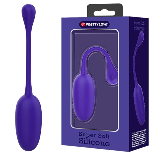 Vibrációs tojás PRETTY LOVE Knucker Purple - akkumulátoros