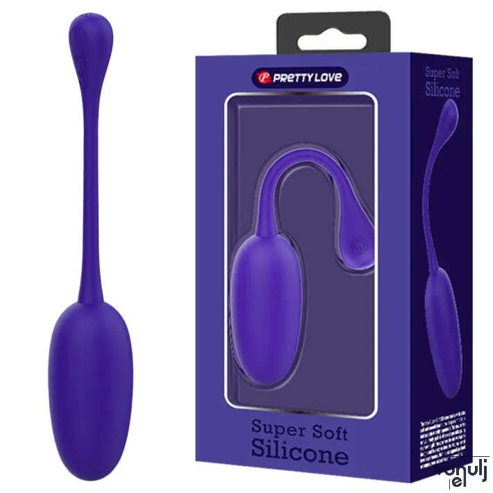 Vibrációs tojás PRETTY LOVE Knucker Purple - akkumulátoros