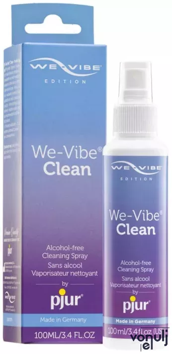 PJUR segédeszköz tisztító spray We-Vibe Clean 100 ml - alkoholmentes, illatmentes
