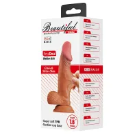 Élethű műpénisz Baile Zebulon 7,6" - vízálló, 19,4 cm