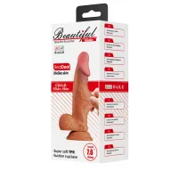 Élethű műpénisz Baile Zebulon 7,6" - vízálló, 19,4 cm