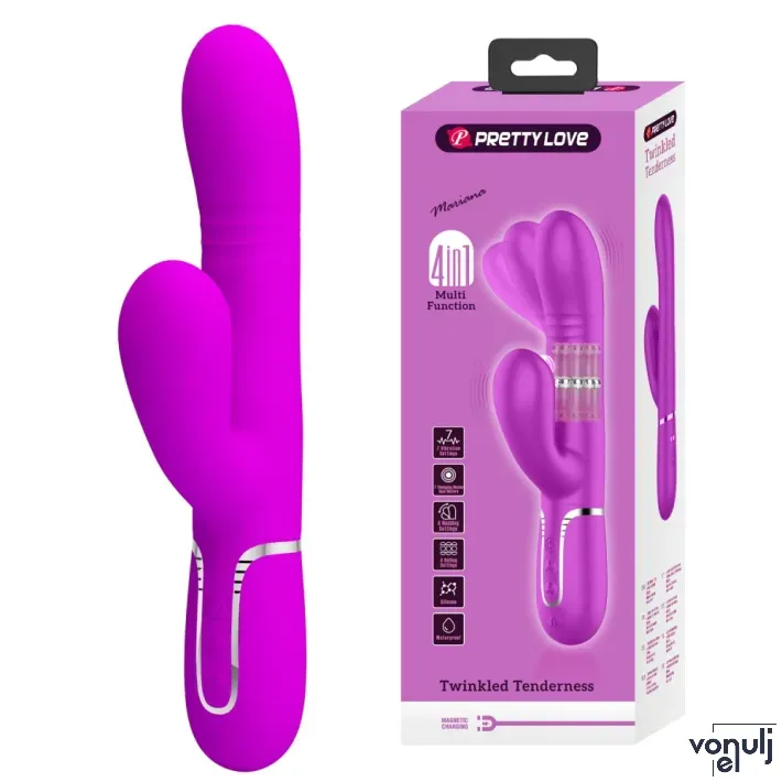 Csiklóizgatós g pont vibrátor Pretty Love Mariana - akkumulátoros,vízálló