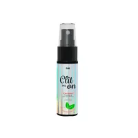 INTT stimuláló spray Clit Me On Peppermint 12 ml - csiklóstimuláló, borsmenta illatú, melegítő és pulzáló hatással