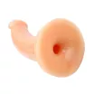 CHISA NOVELTIES felcsatolható dildó RGB Slim "G" Dong - realisztikus, testszínű, állítható hámmal, PVC (19 cm)