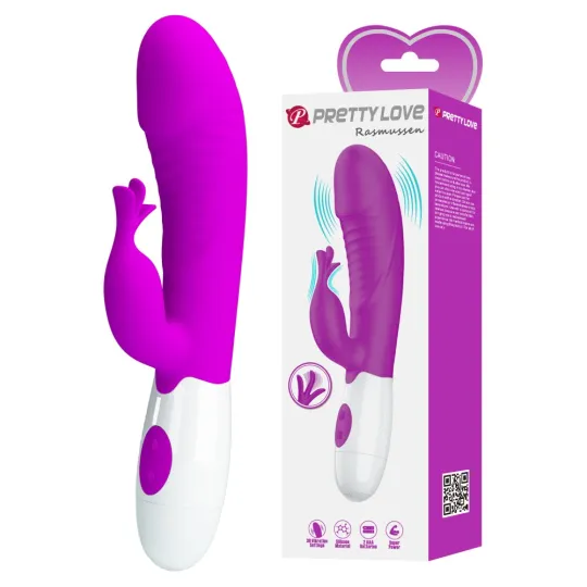 Csiklóizgatós g pont vibrátor Pretty Love Rasmussen Pink - elemes