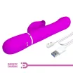 Csiklóizgatós g pont vibrátor Pretty Love Falin Purple I - akkumulátoros,vízálló