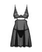Szexi babydoll és tanga Obsessive Nutris XS/S