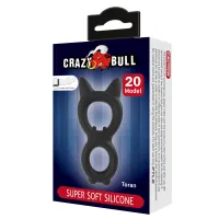 Pénisz gyűrű herepánttal Crazy Bull Toran - vízálló