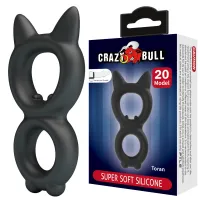 Pénisz gyűrű herepánttal Crazy Bull Toran - vízálló