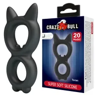 Pénisz gyűrű herepánttal Crazy Bull Toran - vízálló
