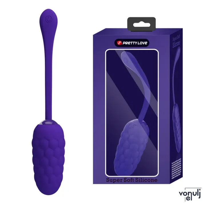 Vibrációs tojás PRETTY LOVE Marina Purple II - akkumulátoros